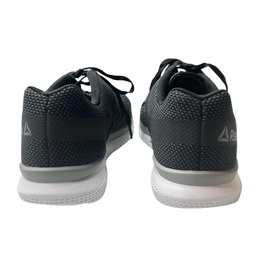 Reebok Mens PT Prime Runner Sneaker Size 12 Black Gravel Athletic Knit Sneakers - Picture 3 of 11